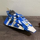 LEGO Star Wars 8093 Plo Koons Jedi Starfighter 90% complete