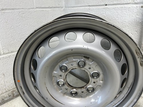 2022 MERCEDES BENZ SPRINTV25 16x6-1/2 Wheel Silver Steel 18 Hole OEM - Picture 4 of 8