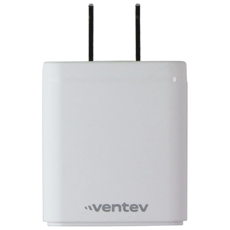 Ventev 20W Single Port USB-C Ultra Fast Wall Charger - White - Image 2 of 4