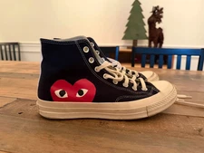 Converse Chuck Taylor All Star High x Comme des Garcons Play 2015 Size 9 Men's