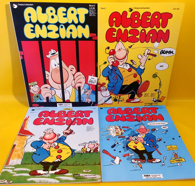 Comic Sammelbänder individuell raussuchen ALBERT ENZIAN Band 1-4-aus 1976-1979