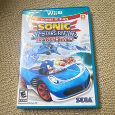 SEGA Sonic & All-Stars Racing Transformed Bonus Edition E10+ Wii U 2012