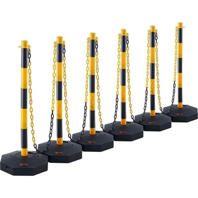 Universal Safety Post 6 Pack Polypropylene Build for Long Term Durability