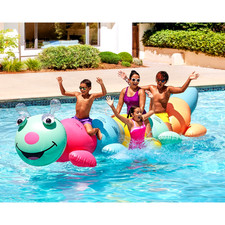 Giant Inflatable Caterpillar Float Extra Large Pool Lounge FREE SHIP
