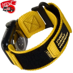Sports Bracelet en nylon pour Apple Watch iWatch Bande 49mm 45mm 44mm 42mm 41mm 40mm SE