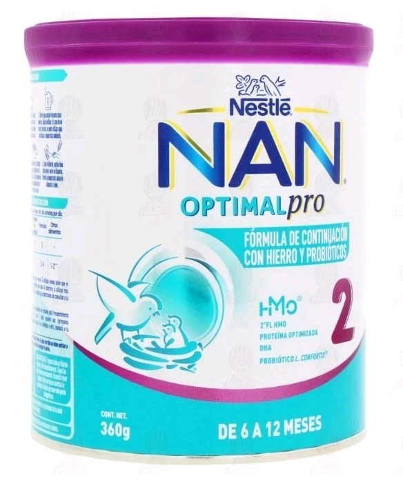 INFANT FORMULA NAN 2 OPTIMAL-PRO 6-12 MONTHS 12.70oz. / 360g