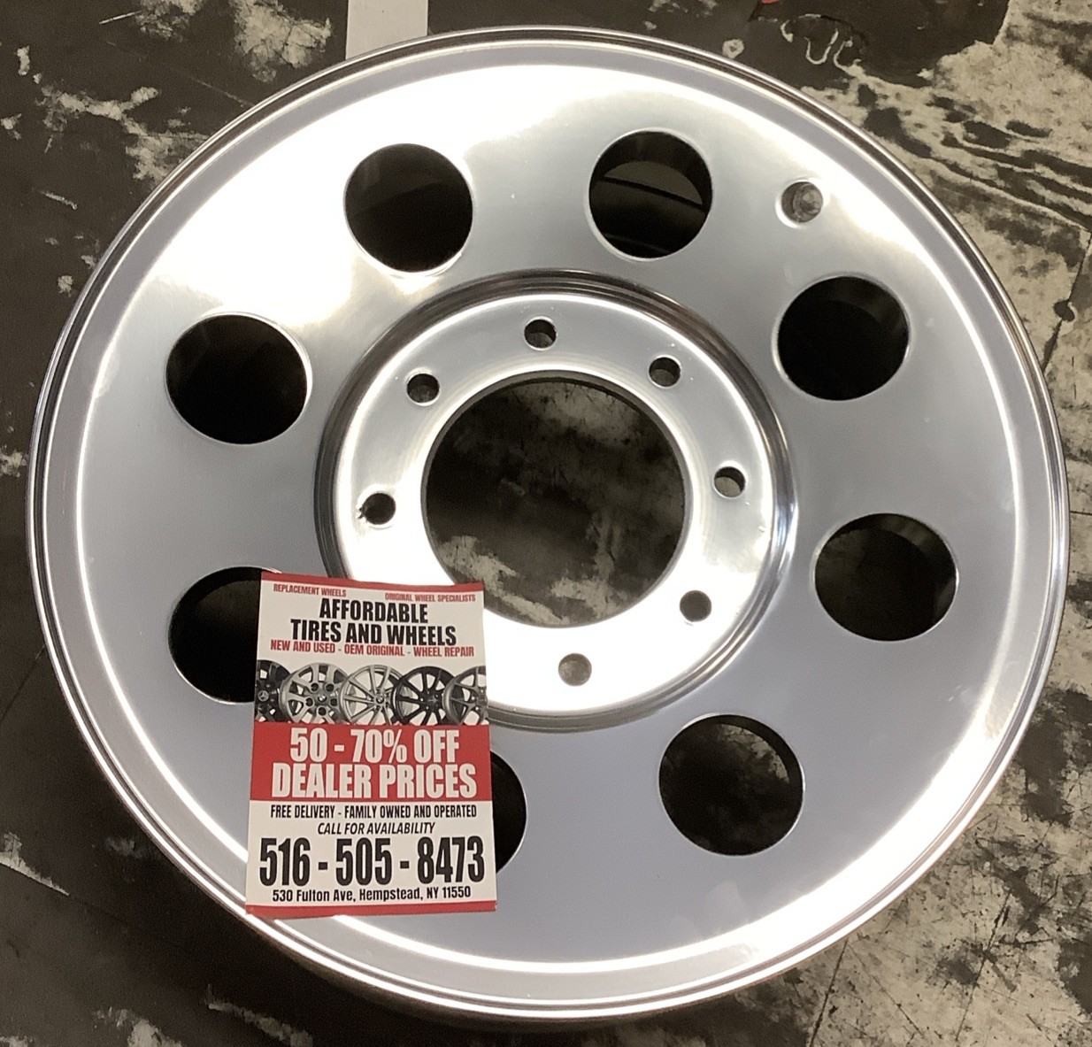 Ford F250 F350 3599 2005 2006 2007 OEM wheel rim 17 x 7.5 POLISHED | eBay