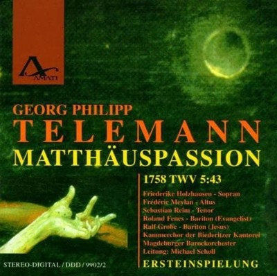 Scholl/Kammerchor  Georg Philipp Telemann: St Matthew Passion 1 (CD) (US IMPORT)