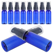 10 Pcs 30 Ml Refillable Pump Bottles Plastic Cosmetic Travel Containers