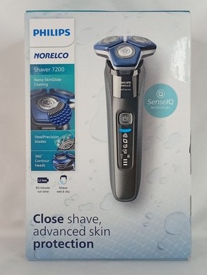 New Sealed Philips S7887/82 Norelco 7200 Wet & Dry Electric Shaver