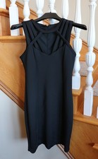 Guess by Marciano Black Dress Bodycon Homecoming Clubbing Date Night Y2K Size 10