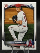 2025 Bowman Draft BD-142 Chase Shores Los Angeles Angels