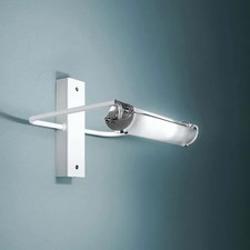 Fontana arte at1p300 lampada a parete scintilla 300w cromata