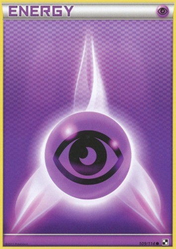 1x Psychic Energy - 109/114 - Common Lightly Played Pokemon BW - Black and White