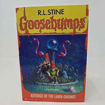 Vintage Goosebumps Revenge of The Lawn Gnomes #34  1995 RL Stine