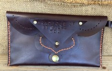 Leather Wallet Wristlet BOHO