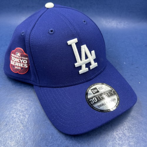 Los Angeles LA Dodgers MLB Tokyo Serie 2025 blau eng anliegende Mütze Small-Medium