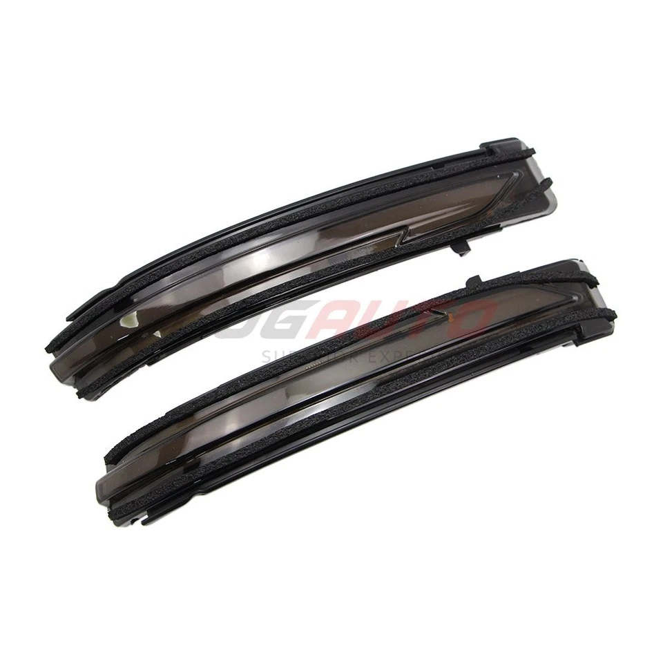 For Nissan Qashqai 14-20 LED Side Mirror Dynamic Turn Signal Light Smoke Lens - image 3 of 4