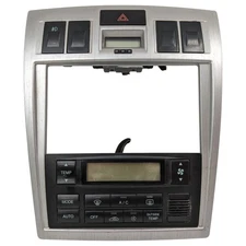 2003-2006 Hyundai Tiburon Climate Heater A/c Control Panel with Radio Bezel OEM