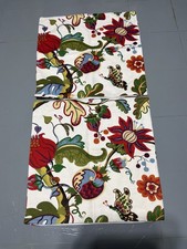 Pottery Barn Linen Blend Butterfly Pillow Cases 20" X 20"