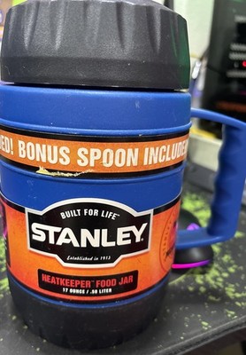 Stanley 17oz. Heatkeeper Food Jar W/Bonus Spoon + Use & Care Guide Never Used