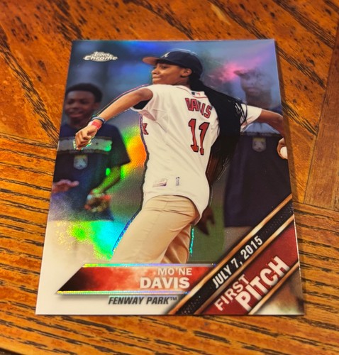 Mo'ne Davis #FPC-2 2016 Topps Chrome First Pitch card