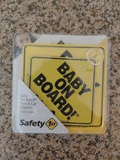 Baby on Board Signs  Magnet Set New