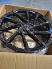 VW Golf R Speilberg 18x8 5x112 Et 45 Gloss Black Alloys  Wheels
