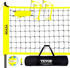 Sistema Di Rete Da Pallavolo - Pali in Alluminio Unisex Adulto