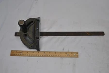 Vintage Craftsman USA bench table saw miter gauge 158592-D000