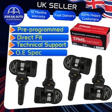 Pre-Programmed Tyre Pressure Sensor for Renault Clio Mk4 407009987R 4X