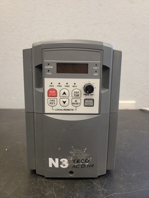 TECO N3-403-C AC Drive 3HP 480V VFD Inverter 