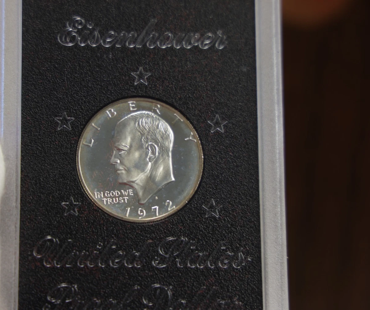 U.S. Mint Silver 1972 Eisenhower Dollars (1971-1978) for sale | eBay