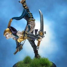 Painted Darkage Miniature Dragyri II