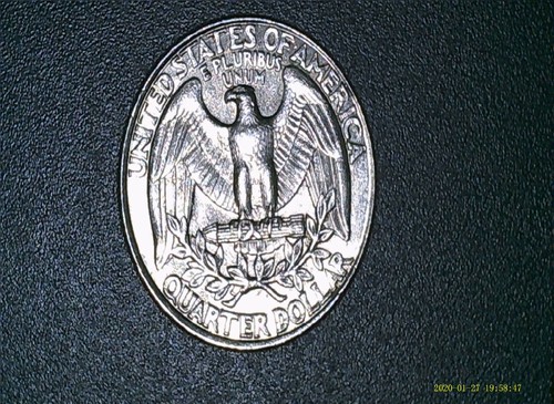 1998-P quarter Die Chip Error Coin - Picture 3 of 3