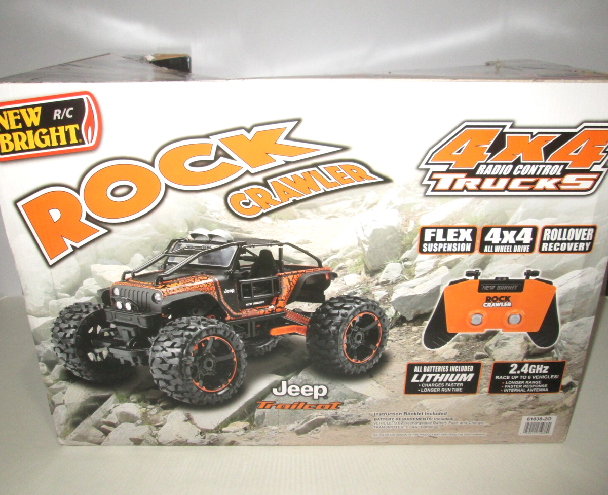 New Bright Industrial Co., Ltd R/C 4×4 Jeep Trailcat Rock Crawler