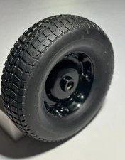 10.5" x 3.5" x 3/4", 2" bore Run-Flat Tire, Rubber (250 tires/pallet $6.50/tire)