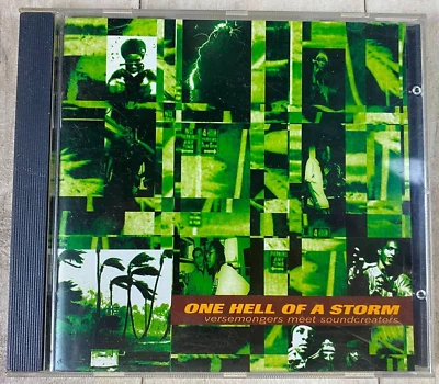 VERSEMONGERS MEET SOUNDCREATORS - ONE HELL OF A STORM Dub Poetry CD Album 1994 - Image 1 of 3
