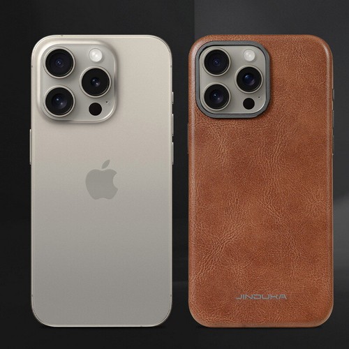 For iPhone 15 16 Pro Max 14 13 12 Shockproof Leather Hybrid Case Magnetic Cover - Picture 11 of 29