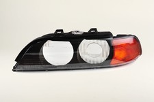 Scheinwerfer Set Glas Hauptscheinwerfer passend für BMW 5er E39 95 -00 vorne LR