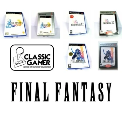 Final Fantasy X, X-2 & XII Games PS2 VG - Image 1 of 4