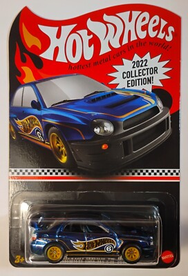 Hot Wheels 2022 Collector Edition Subaru Impreza WRX Blue Best Buy Mail Away