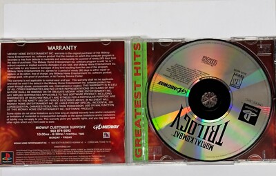 Mortal Kombat Trilogy Sur PlayStation 1 - Édition Greatest Hits USA, Boîte Complète