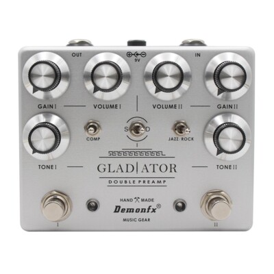 Demonfx GLADIATOR DOUBLE PREAMP Just arrived Fast U.S. Ship