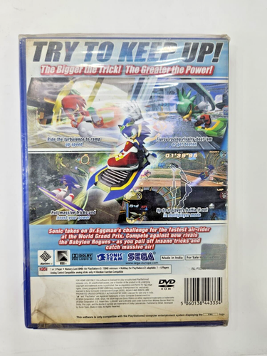 Sonic Riders (Sony PlayStation 2, 2006) 15th Anniversary The HedgeHog - Picture 2 of 5