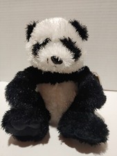 Webkinz Panda 8" Beanie Plush Doll w/ Tag GANZ Vintage Adopt a Pet Animal