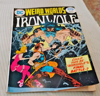 Weird Worlds Ironwolf #10 DC Comics October-November 1974