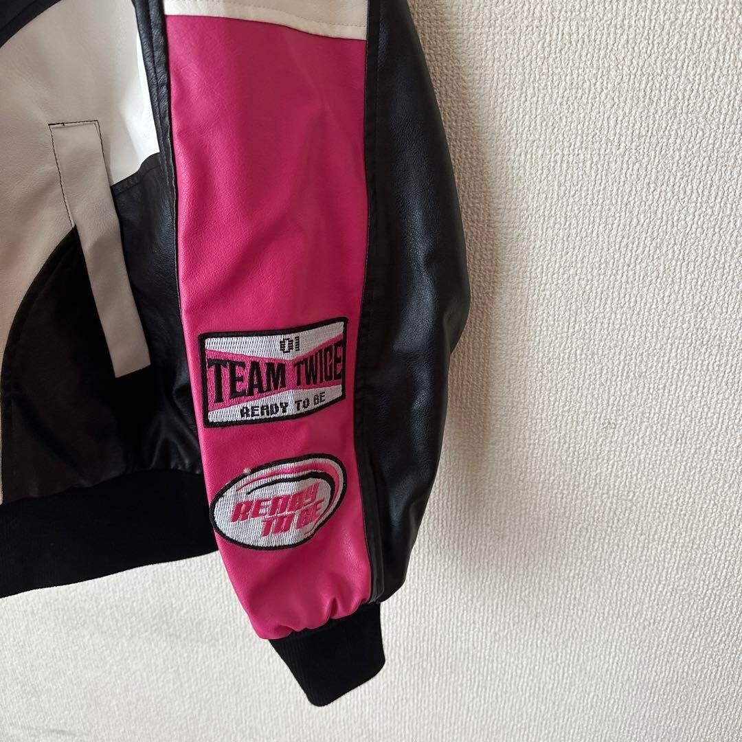 TWICE 5TH WORLD TOUR READY TO BE IN JAPAN RACER JACKET SIZE TWICE 5TH WORLD TOUR READY TO BE IN JAPAN RACER JACKET SIZE