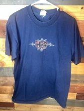 Vintage Hard Rock Cafe Las Vegas Nevada blue T-Shirt Size L Hard Rock Cafe Tag
