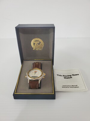 Collectible TIDE Racing Team Digital Analog Combination Watch Untested